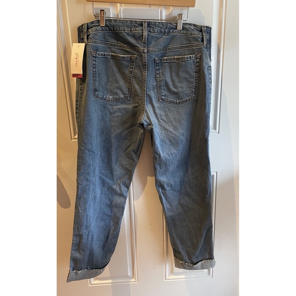 Under Belly Low-Rise Straight Maternity Pants Sz 12 NWT Isabel Maternity - Picture 4 of 8